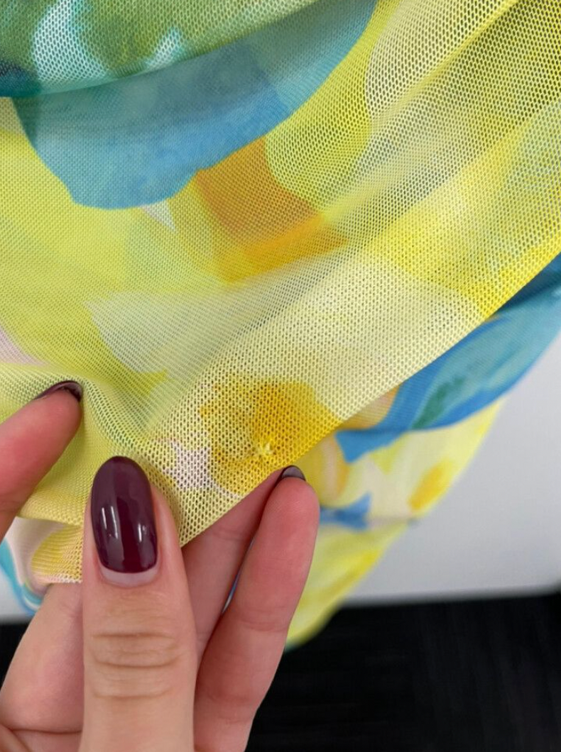 SALE - Miami mesh dress buttercup (12)
