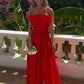 Laurel Sleeveless Maxi Dress In Red