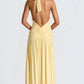 Melania maxi dress Lemon
