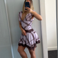 Ashti mini dress plaid