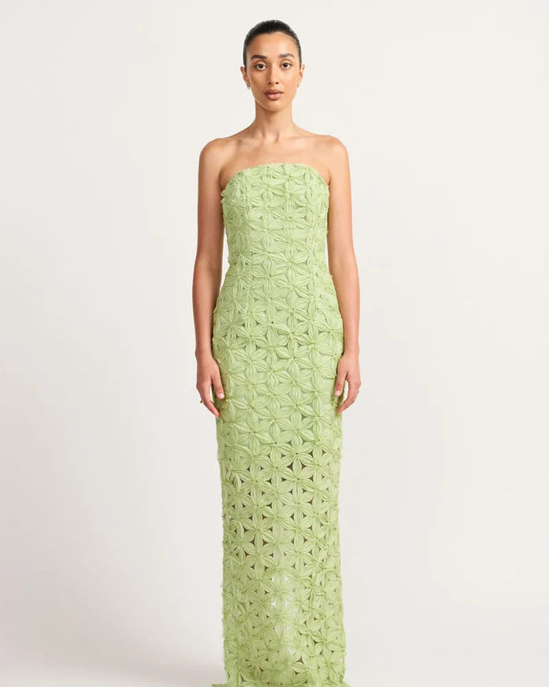 Rielle dress Pistachio