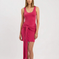 Shara mini dress persian red