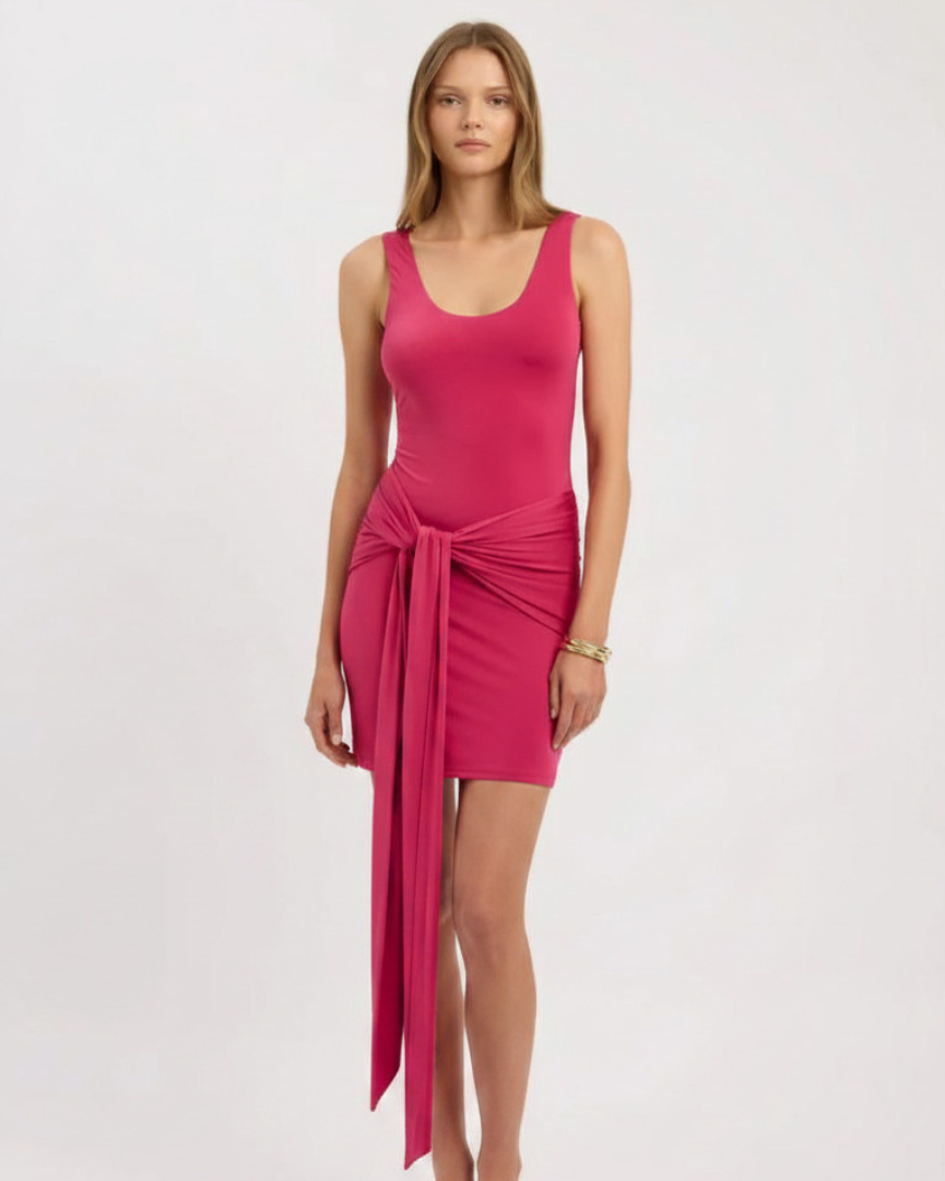 Shara mini dress persian red