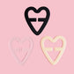 Vixxen Heart Racer Back Clips (3 Pack)