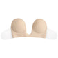 Stick-On U-Plunge Bra
