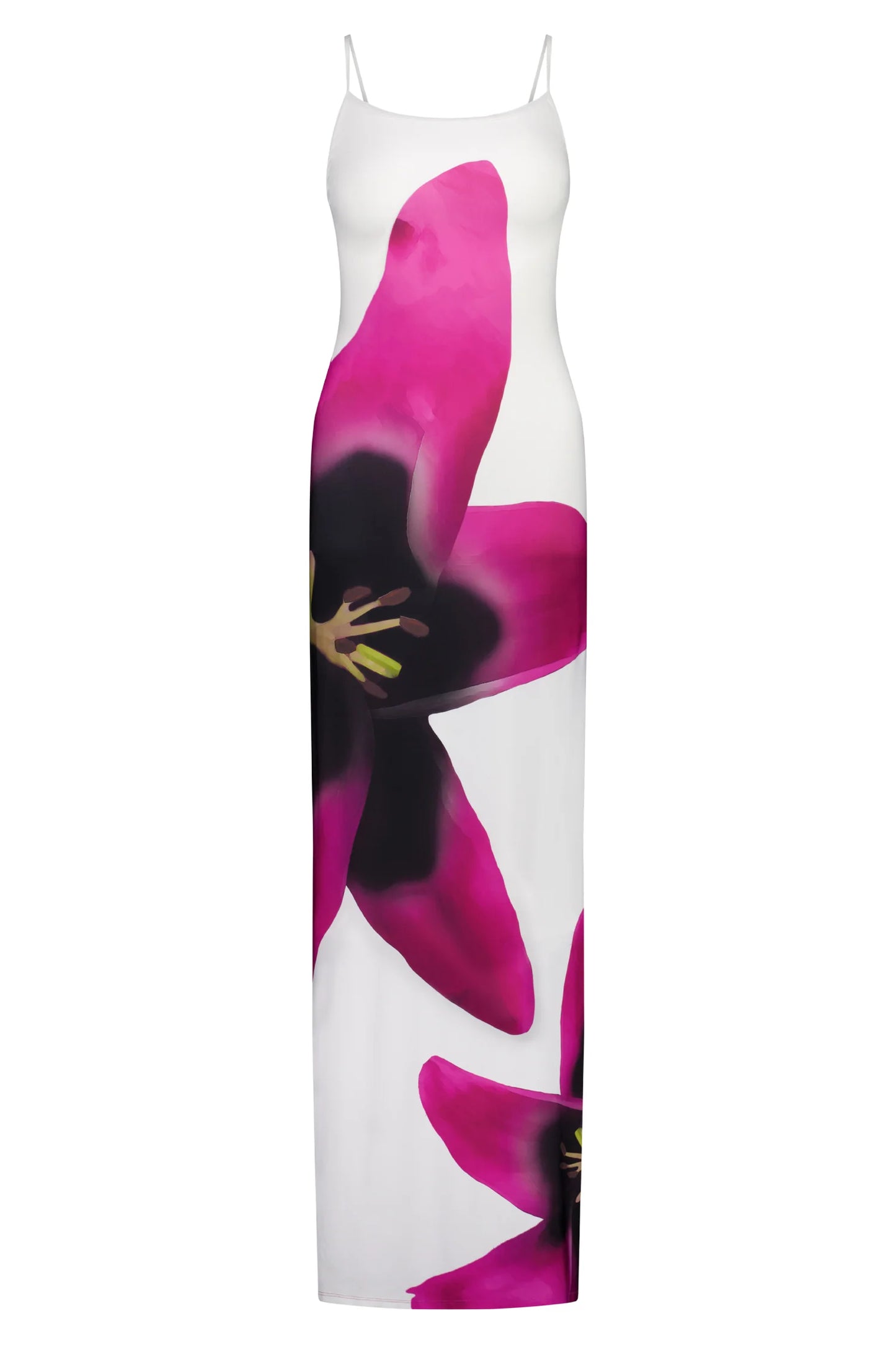 Pearl lily floral slip dress