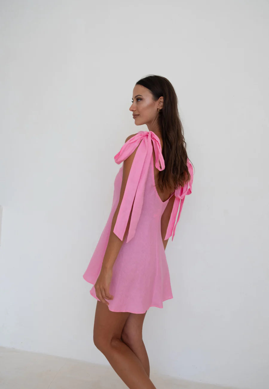Mini wilmer dress barbie pink