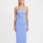 Hailey halter dress cornflower
