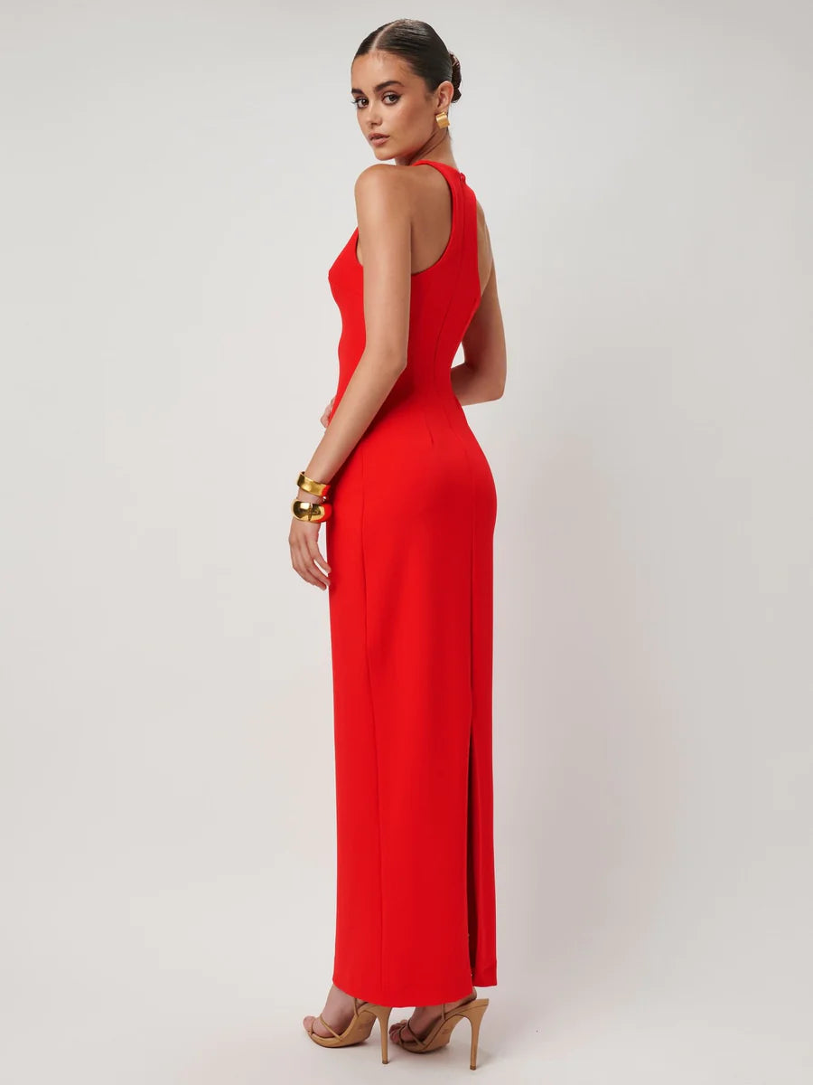 Eiza gown red