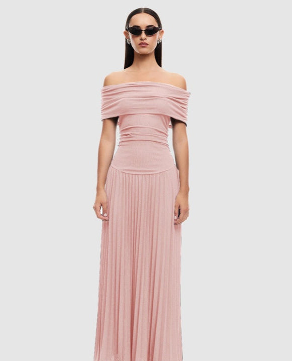 Field Of Dreams Maxi Dress blush