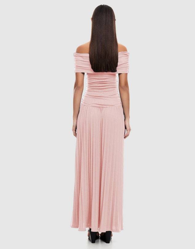 Field Of Dreams Maxi Dress blush