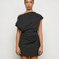 Pallas mini dress cool black