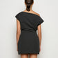 Pallas mini dress cool black