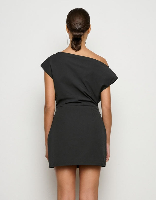 Pallas mini dress cool black