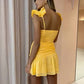 Shangri-La Dress in Orange Sorbet