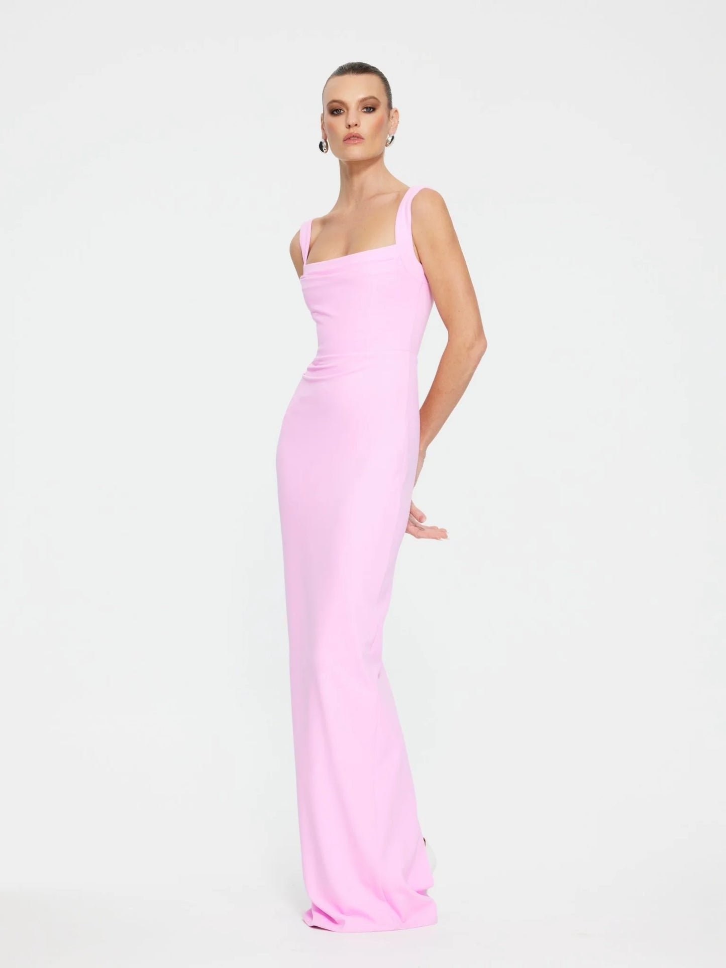 Marbella gown taffy pink