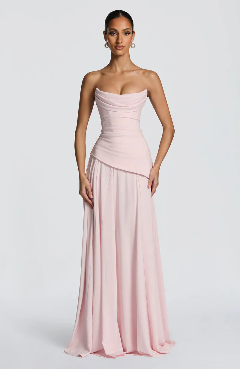 Patricia maxi dress blush