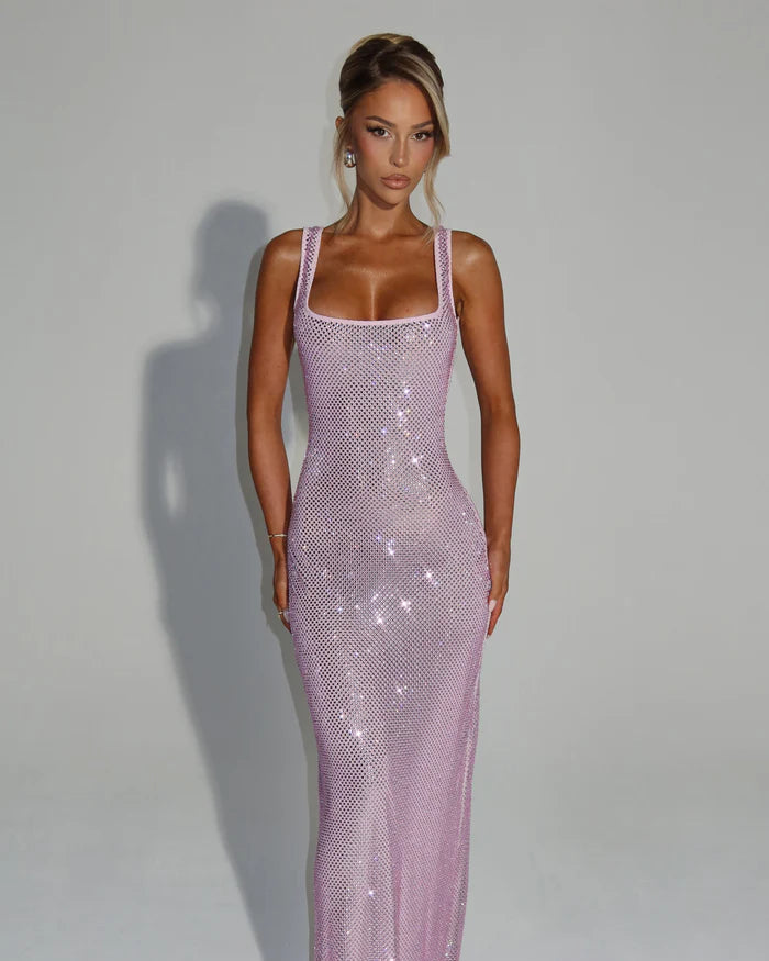 Petra maxi dress pink