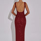 Petra maxi dress wine