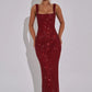 Petra maxi dress wine