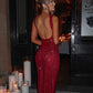 Petra maxi dress wine