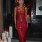 Petra maxi dress wine
