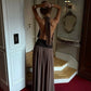 Ophelia dress brown
