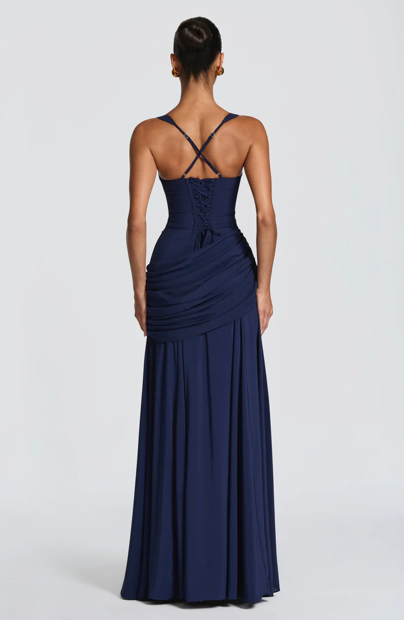 Sura maxi dress navy