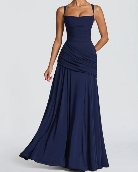 Sura maxi dress navy