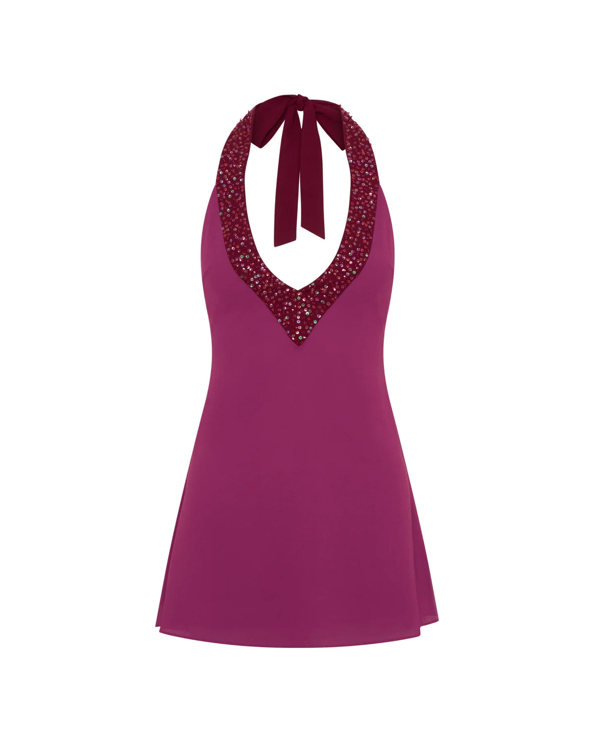 Violetta Mini Dress Berry
