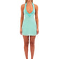 Violetta Mini Dress Turquoise