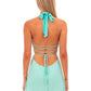 Violetta Mini Dress Turquoise