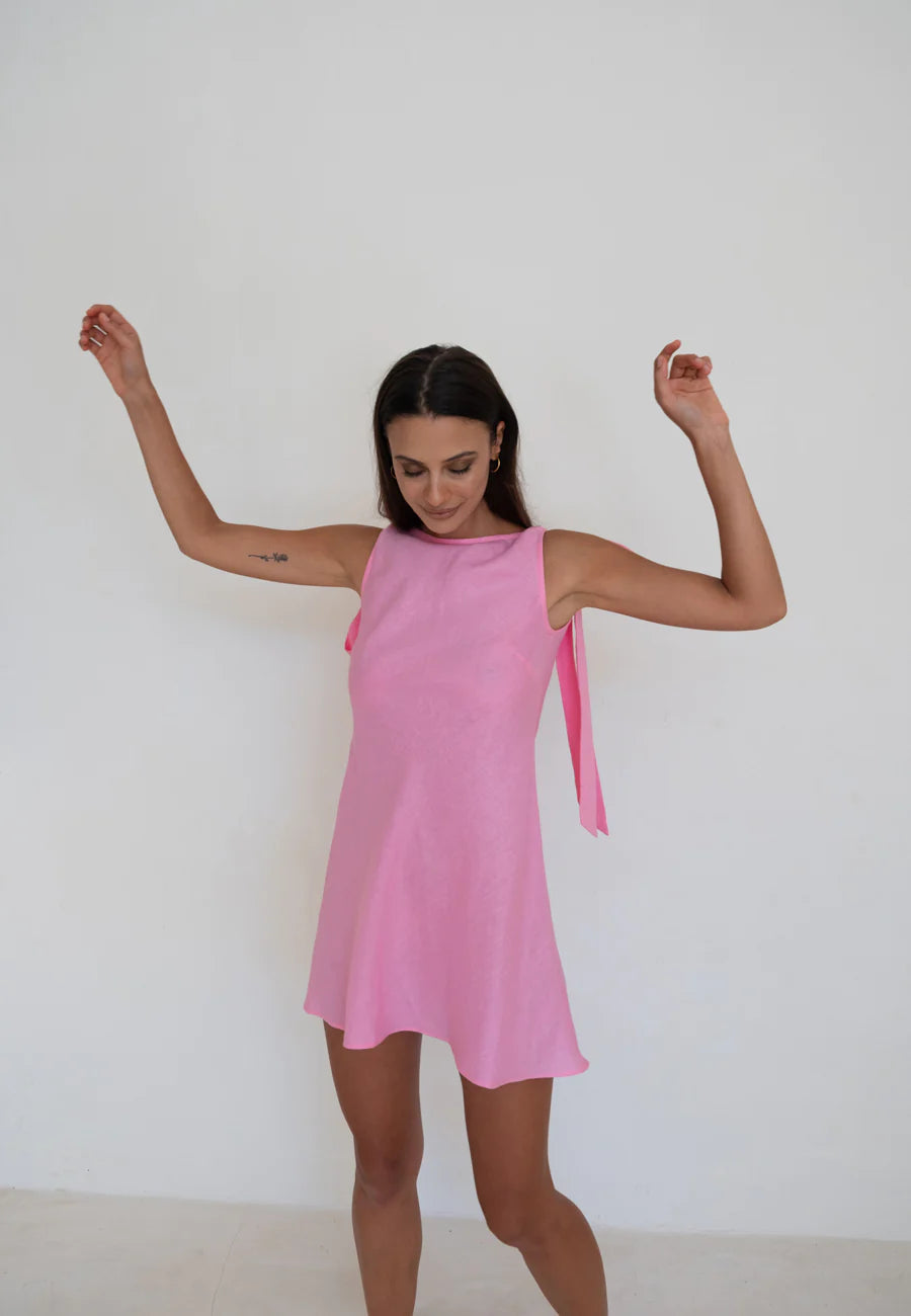 Mini wilmer dress barbie pink