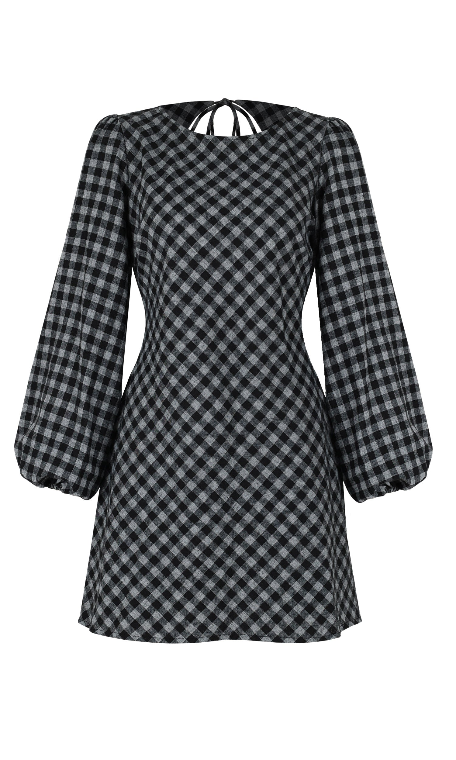 Heidi gingham minidress black Dress to Impress Rentals Heidi gingham minidress black Dress to Impress Rentals
