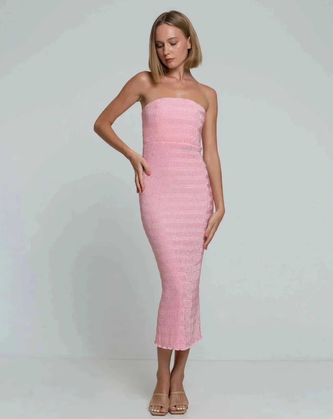 Aurore gown in light pink
