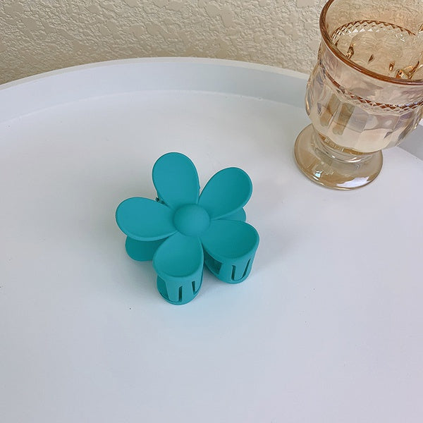 Blossom claw clip - Turquoise