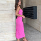Petra dress hot pink